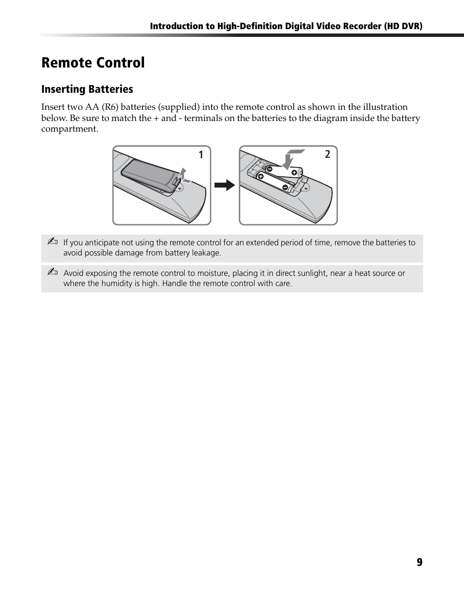 Remote control | Sony DHG-HDD250 User Manual | Page 15 / 104