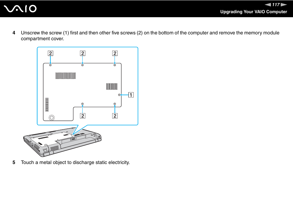 Sony VAIO VGN-CR User Manual | Page 117 / 197