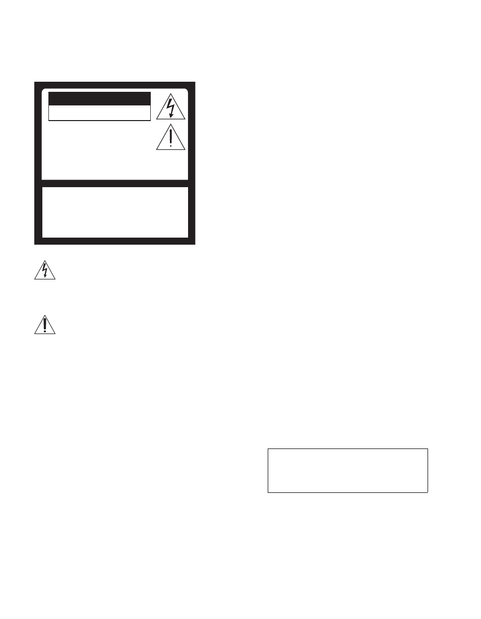 Caution, Attention, Precaucion | Warning | Sony KF-60XBR800 User Manual | Page 2 / 96