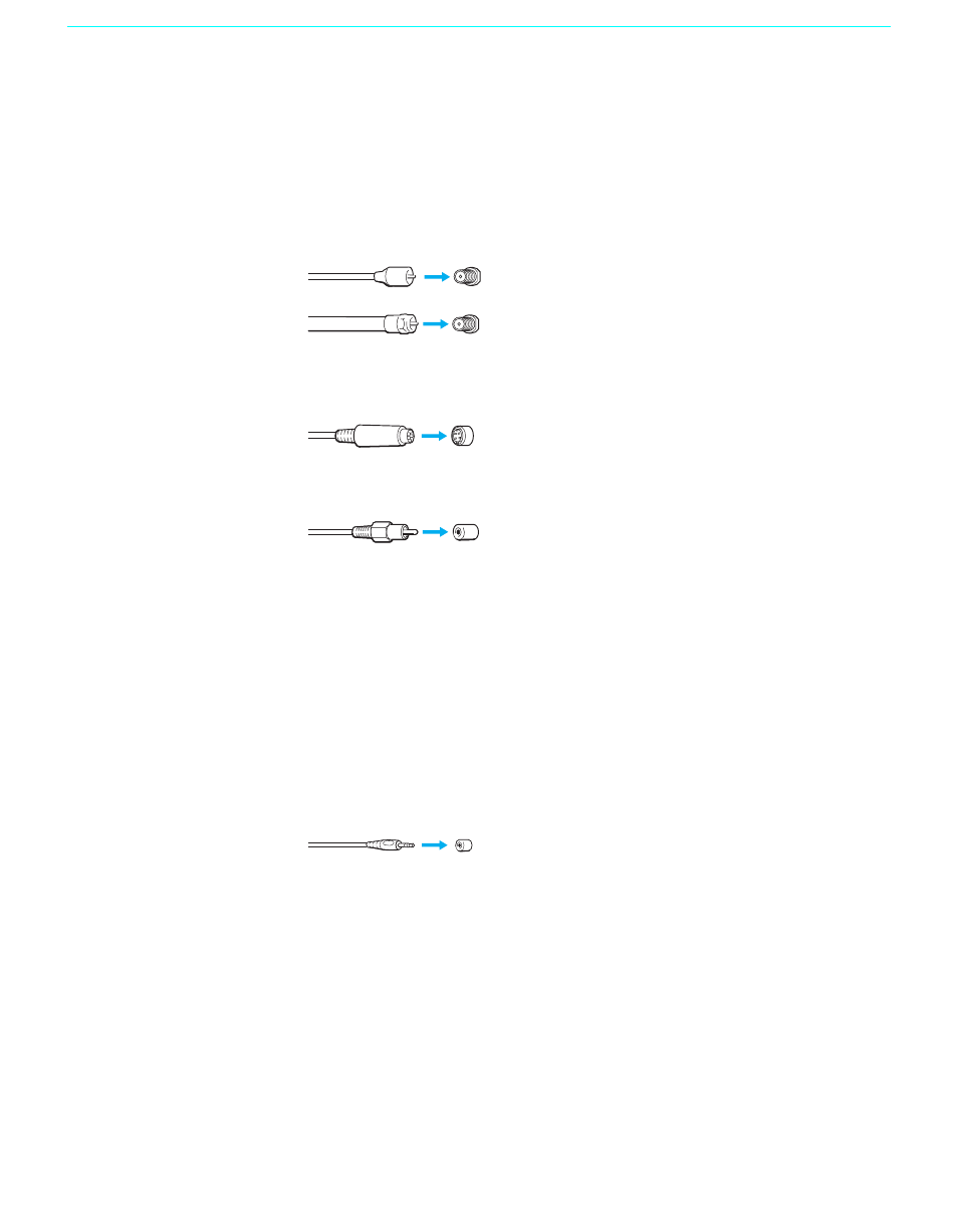 Connector types, 24 connector types | Sony KF-60XBR800 User Manual | Page 24 / 96