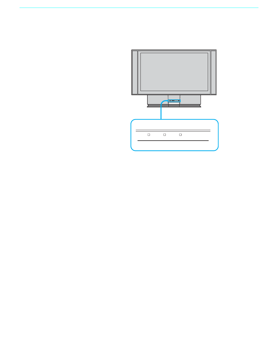 Flashing indicators on the front of the monitor, 90 flashing indicators on the front of the monitor | Sony KF-60XBR800 User Manual | Page 90 / 96