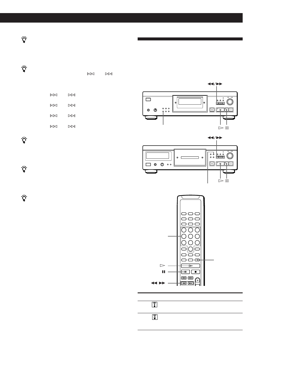 In- och uttoning, Spela in från cd-skivor | Sony CDP-XA30ES User Manual | Page 103 / 112