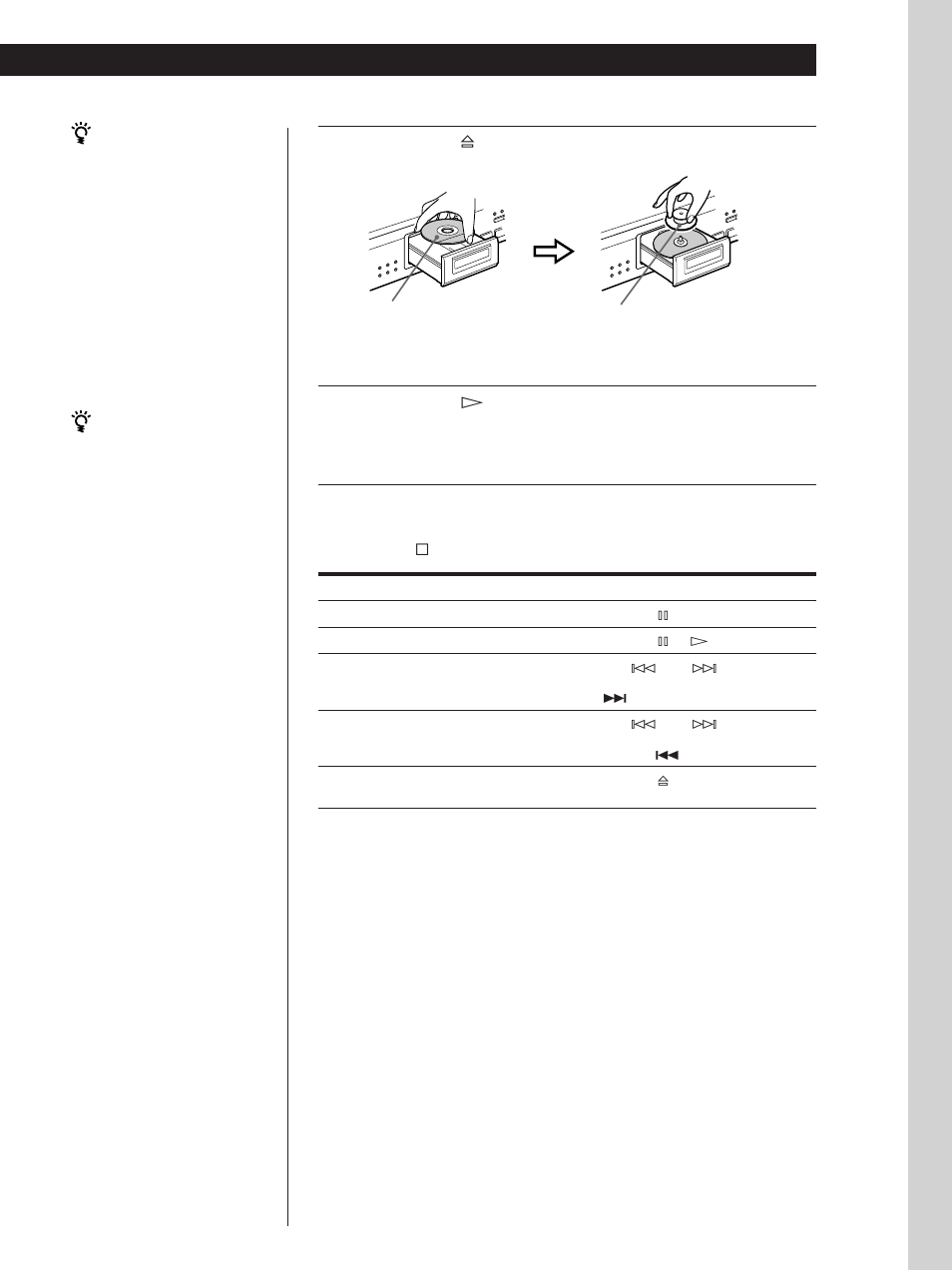 Opérations de base | Sony CDP-XA30ES User Manual | Page 35 / 112