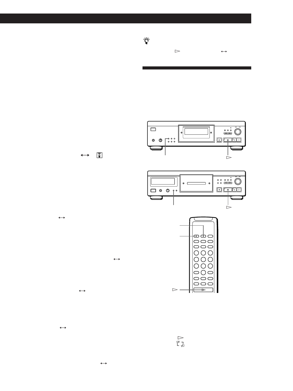 Lecture de disques compacts, Répéter la lecture de la plage en cours | Sony CDP-XA30ES User Manual | Page 41 / 112