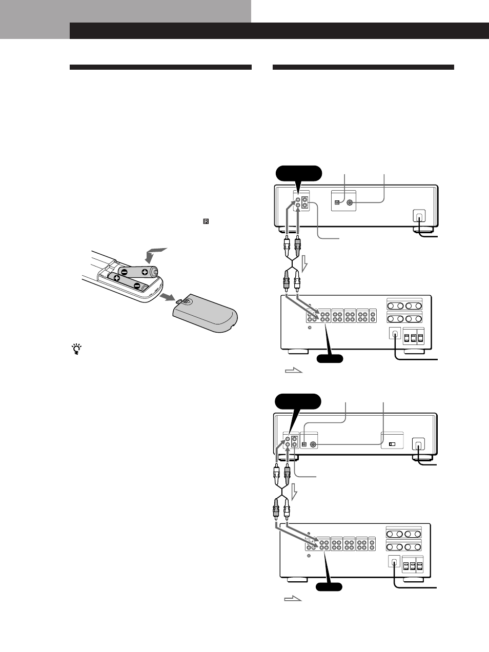 Packa upp, Ansluta systemet, Komma igång | Sätta i batterierna i fjärrkontrollen, Översikt | Sony CDP-XA30ES User Manual | Page 88 / 112