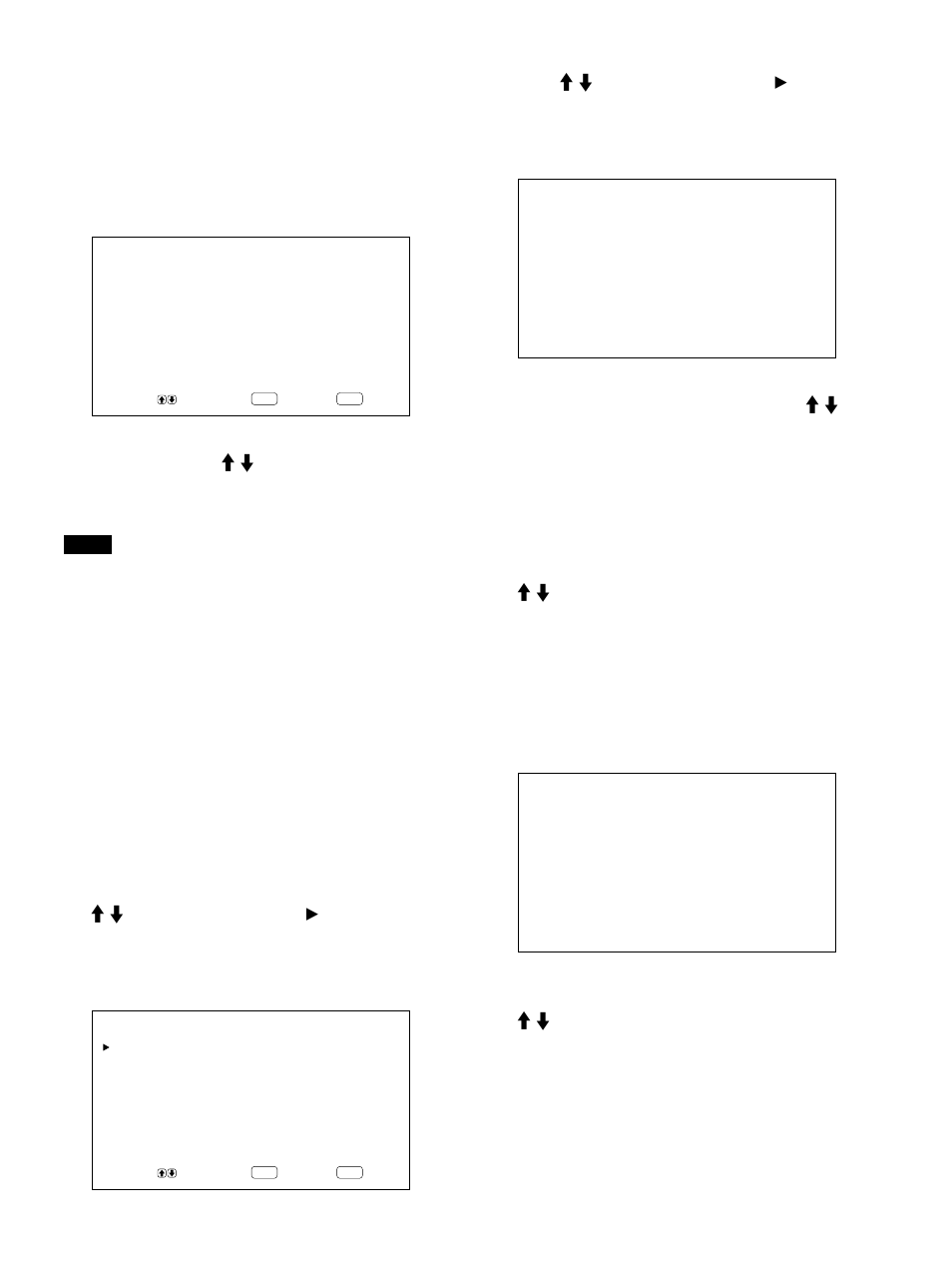 Cambio autom㏄ico de la posici溶 en la pantalla, Cambio automático de la posición en la pantalla | Sony 500A3WE User Manual | Page 153 / 244