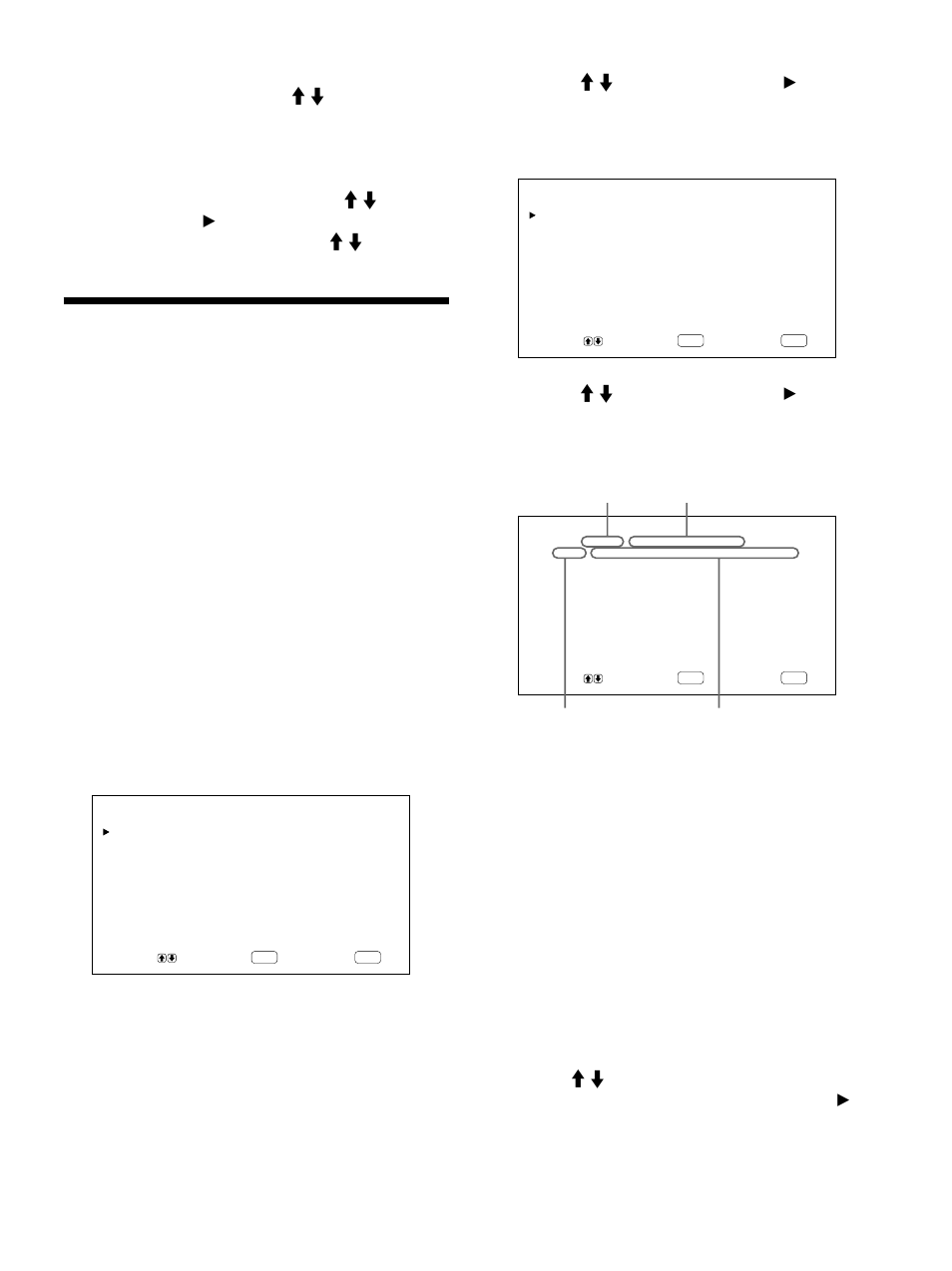 Utilizzo della funzione di memoria, Memorizzazione dellﾕimpostazione corrente | Sony 500A3WE User Manual | Page 189 / 244