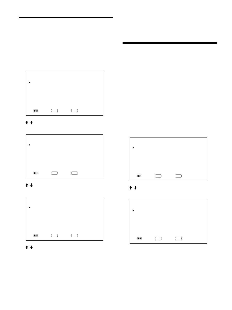 メニュー表示の言語を選ぶ, 残像を低減させる（スクリーンセーバー機能, 画像を反転させる | Sony 500A3WE User Manual | Page 232 / 244