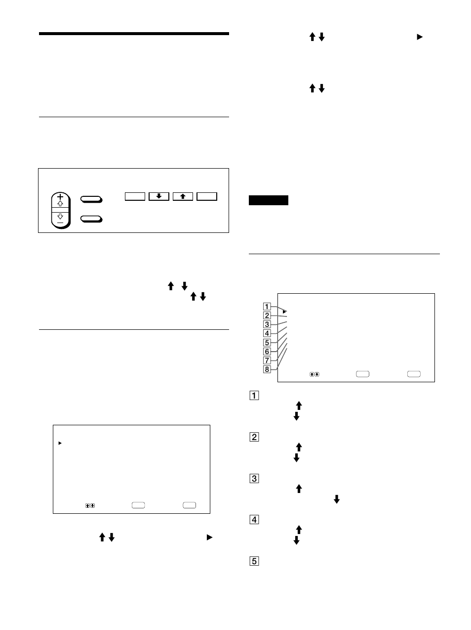 Uilisation des menus dﾕaffichage, Exploitation des menus, Guide de menu | Utilisation des menus d’affichage, Touches d’exploitation des menus, Configuration des menus, Menu ctrl image | Sony 500A3WE User Manual | Page 56 / 244