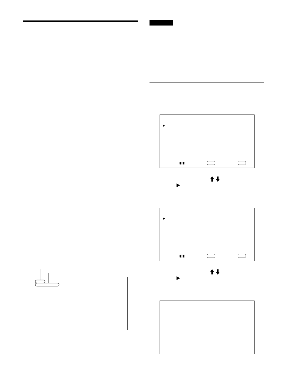 Visualisation de lﾕimage, Commutation du signal dﾕentr仔, Commutation du mode dﾕaffichage | Visualisation de l’image, Commutation du signal d’entrée, Commutation du mode d’affichage, Affichage de sous-titres | Sony 500A3WE User Manual | Page 60 / 244