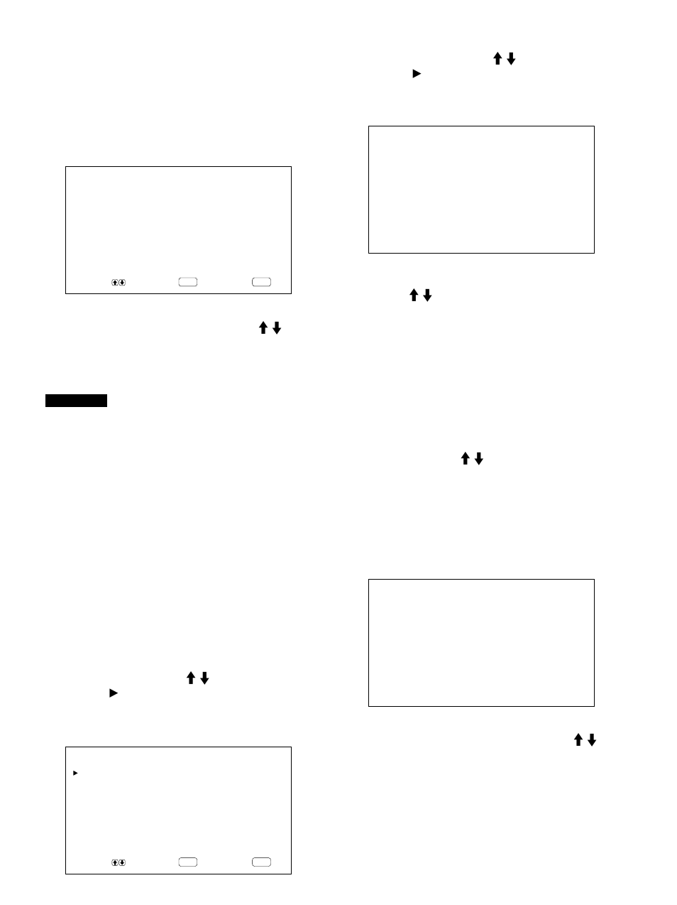 Changement automatique de la position dﾕaffichage, Changement automatique de la position d’affichage | Sony 500A3WE User Manual | Page 73 / 244