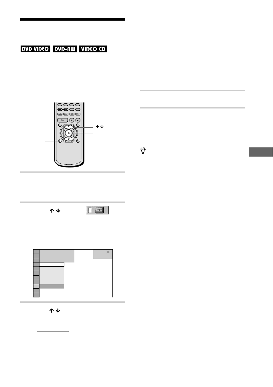 Adjusting the playback picture (video equalizer), Adjusting the playback picture | Sony DVP-NS700V User Manual | Page 63 / 100