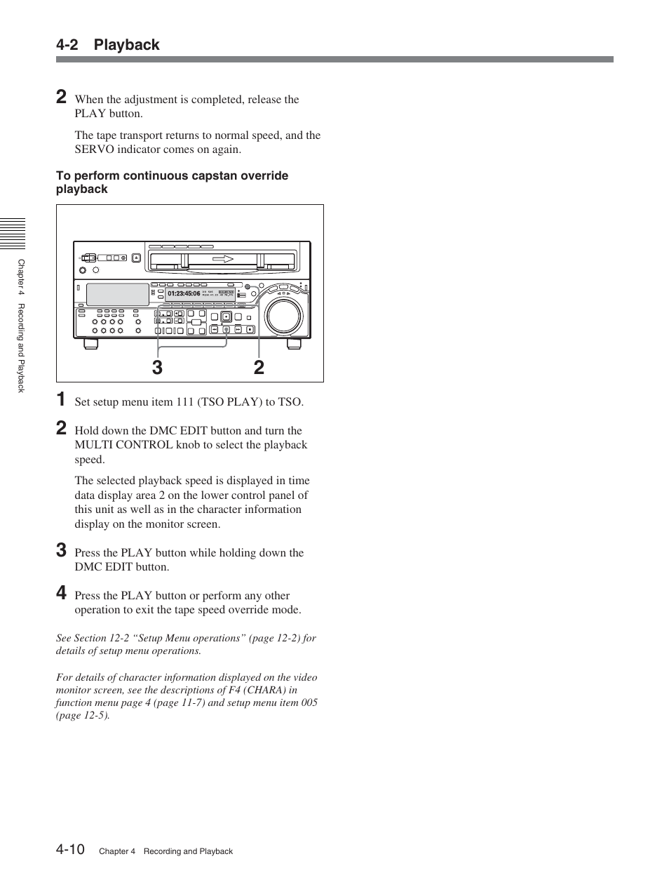 Sony DVW-2000 User Manual | Page 52 / 155