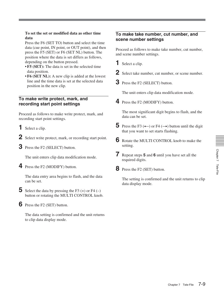 Sony DVW-2000 User Manual | Page 87 / 155