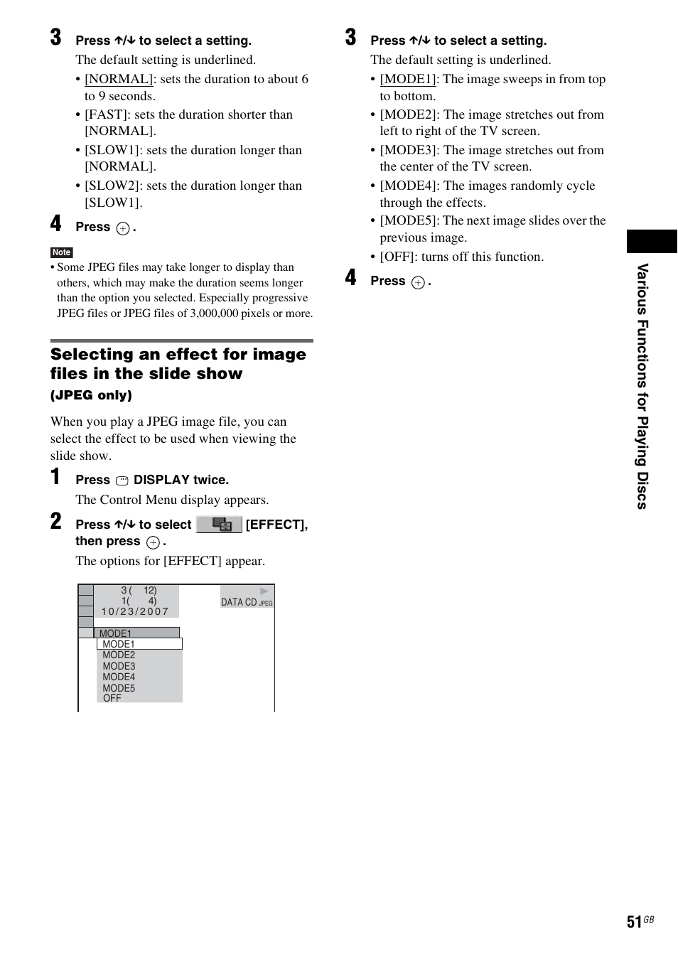Sony DAV-HDX265 User Manual | Page 51 / 104