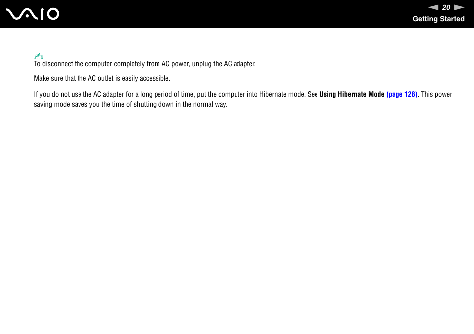 Sony VGN-BX500 User Manual | Page 20 / 217