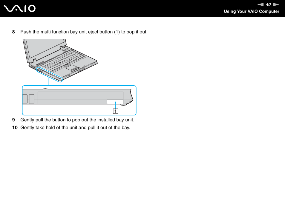 Sony VGN-BX500 User Manual | Page 40 / 217