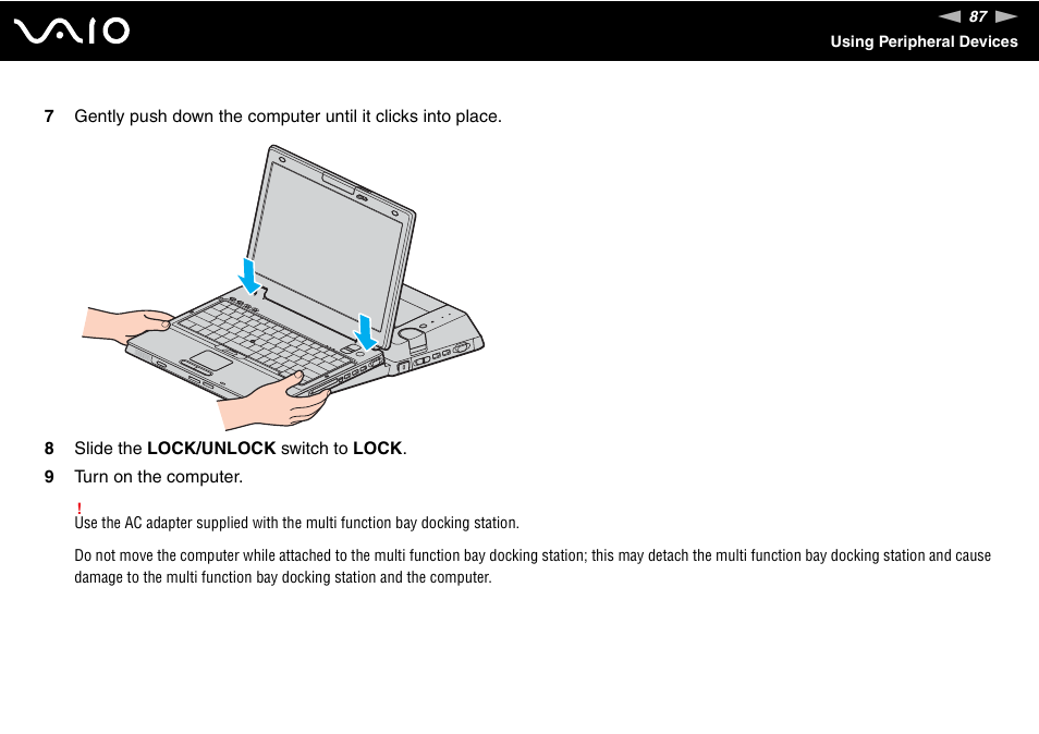 Sony VGN-BX500 User Manual | Page 87 / 217