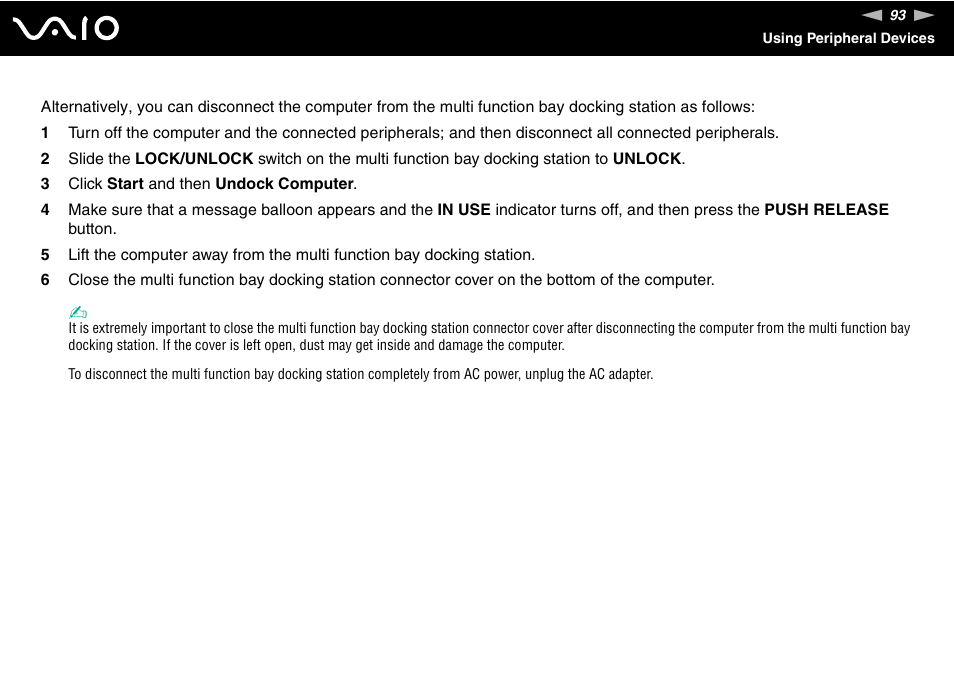 Sony VGN-BX500 User Manual | Page 93 / 217