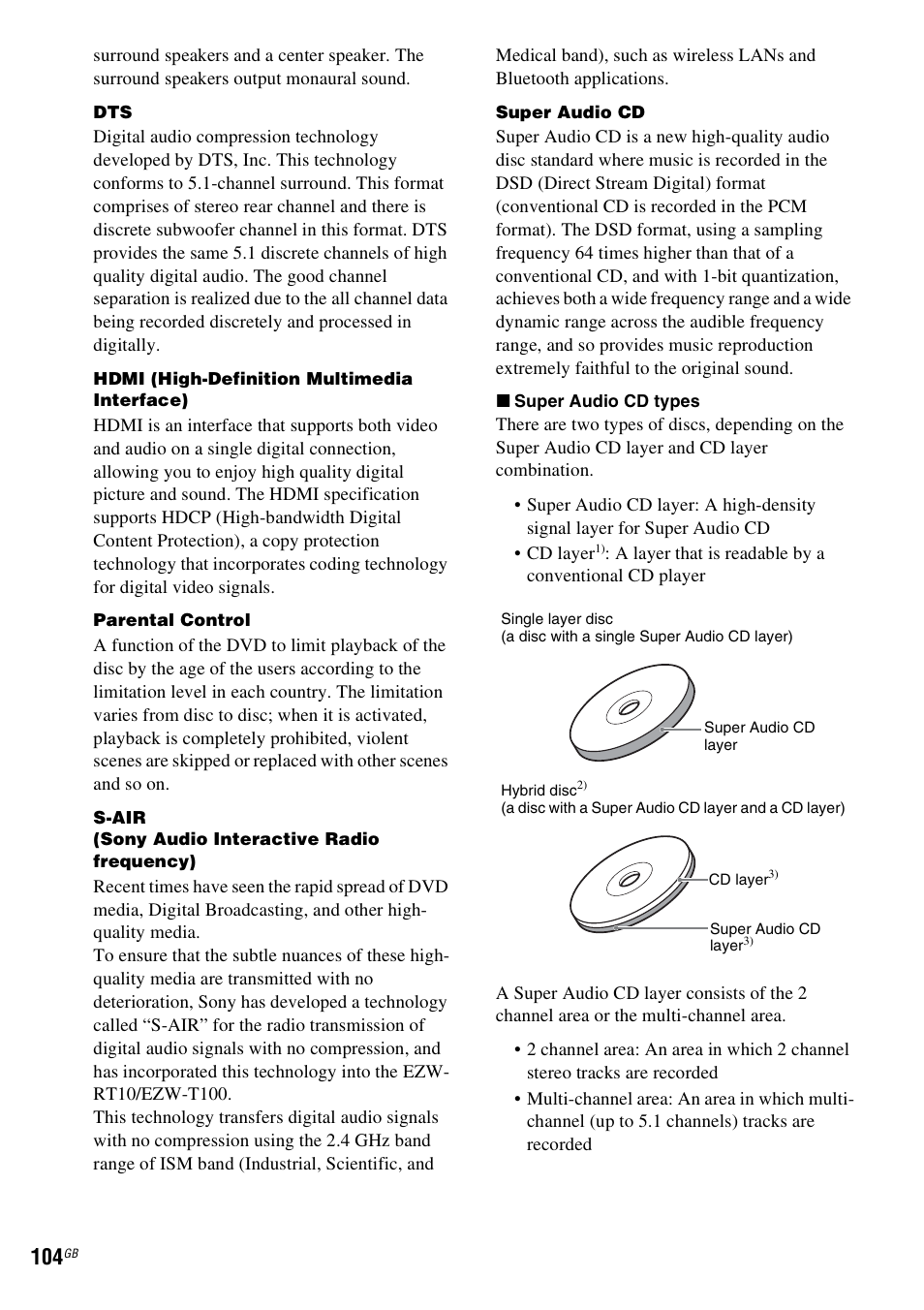 Sony 3-285-995-11(1) User Manual | Page 104 / 116