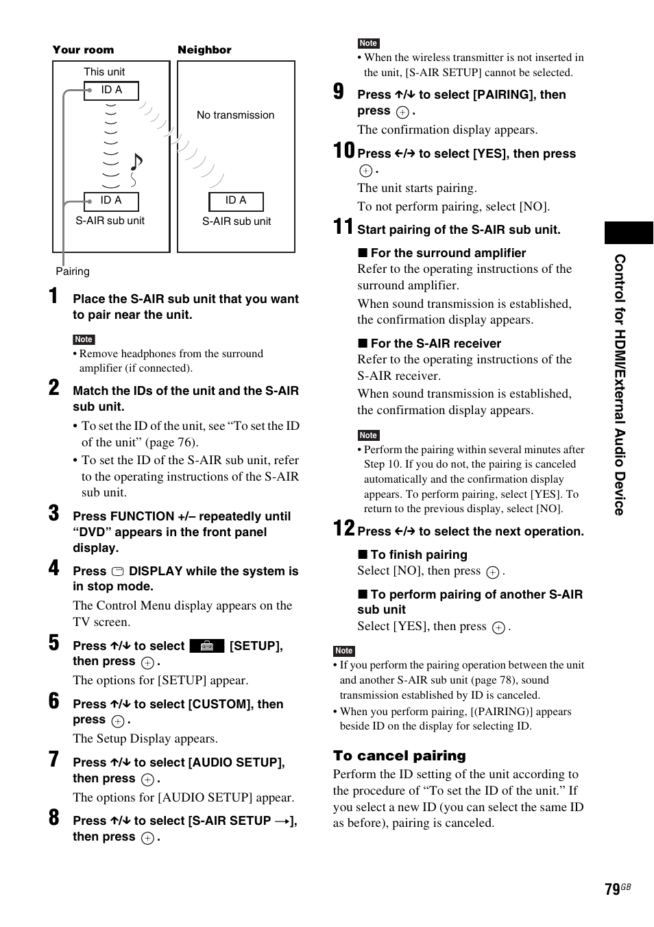 Sony 3-285-995-11(1) User Manual | Page 79 / 116