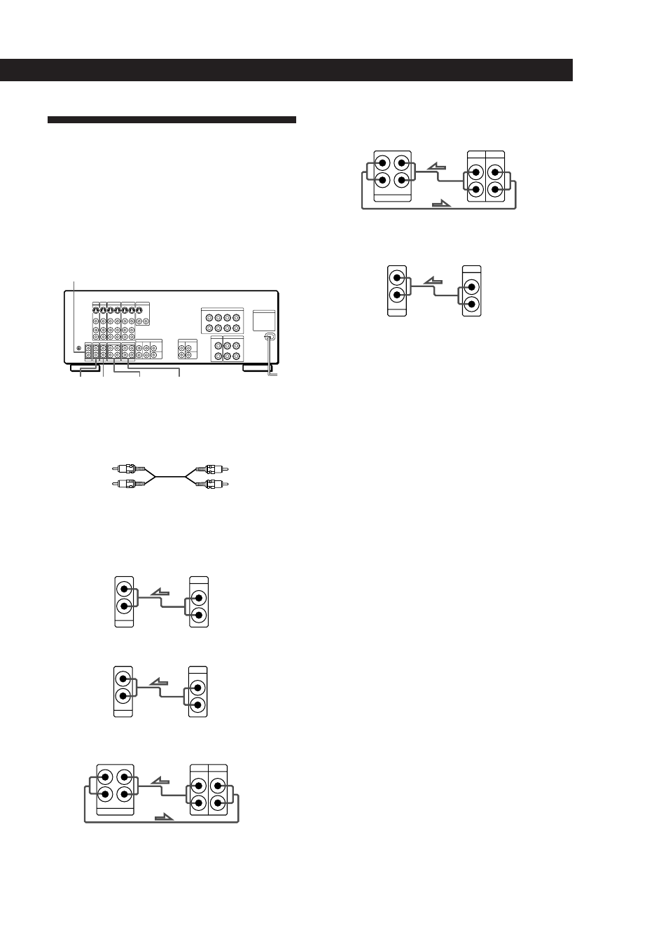 Raccordement de composants audio, Préparatifs, Aperçu | Raccordements, Que faire ensuite | Sony TA-VA8ES User Manual | Page 32 / 114