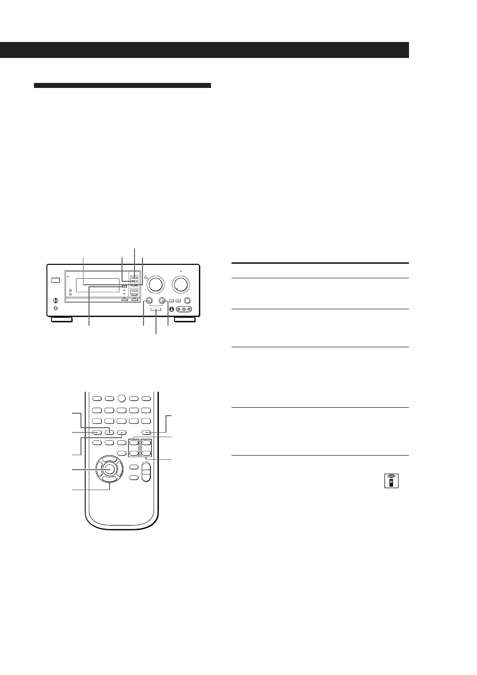 Utilización de sonido perimétrico, Selección del modo central, Ajuste del volumen de los altavoces | Continúa) | Sony TA-VA8ES User Manual | Page 71 / 114