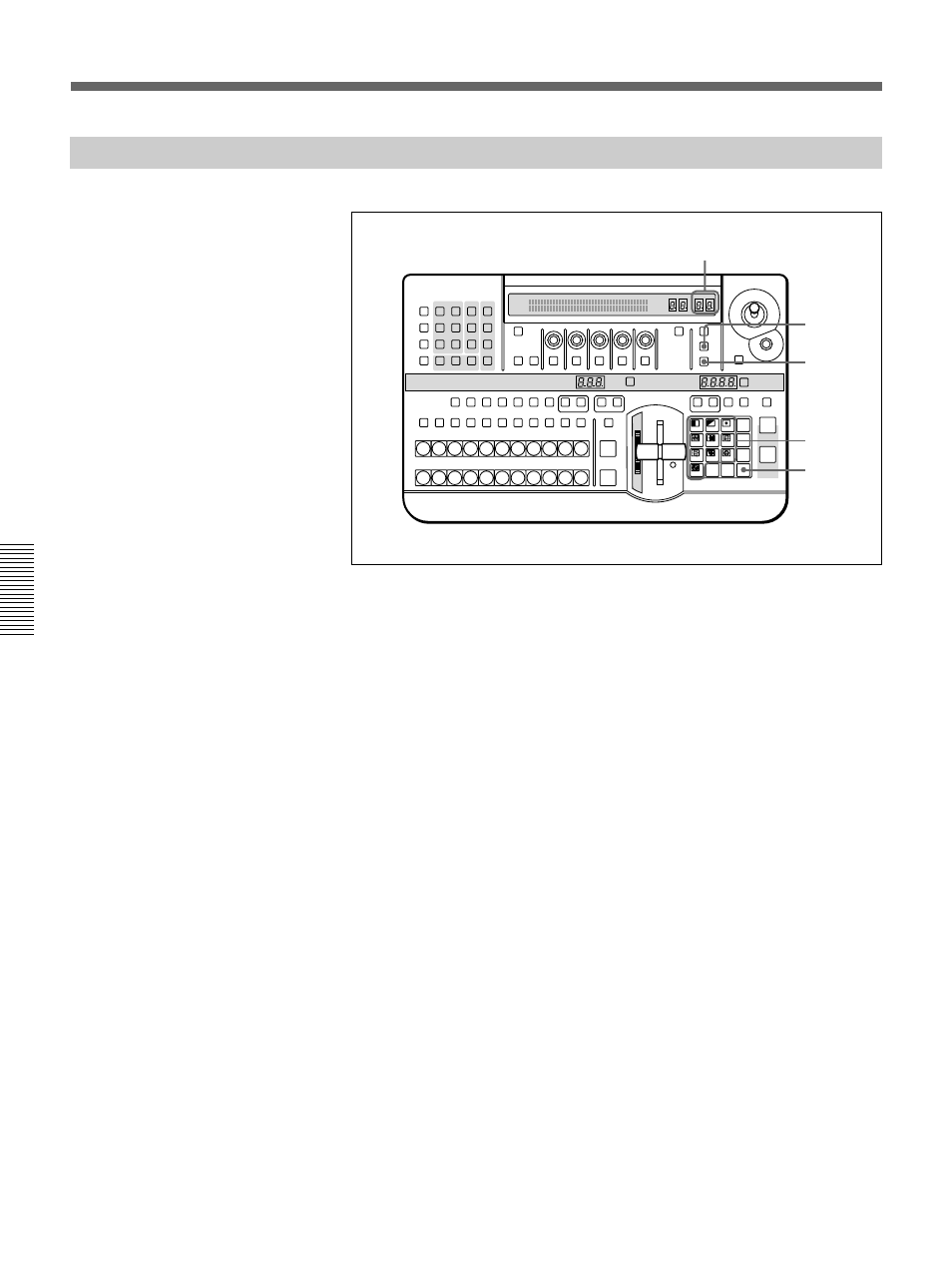 Recalling a snapshot, Snapshots, Chapter 4 advanced operations | Snap shot number display | Sony DFS-700 User Manual | Page 112 / 212