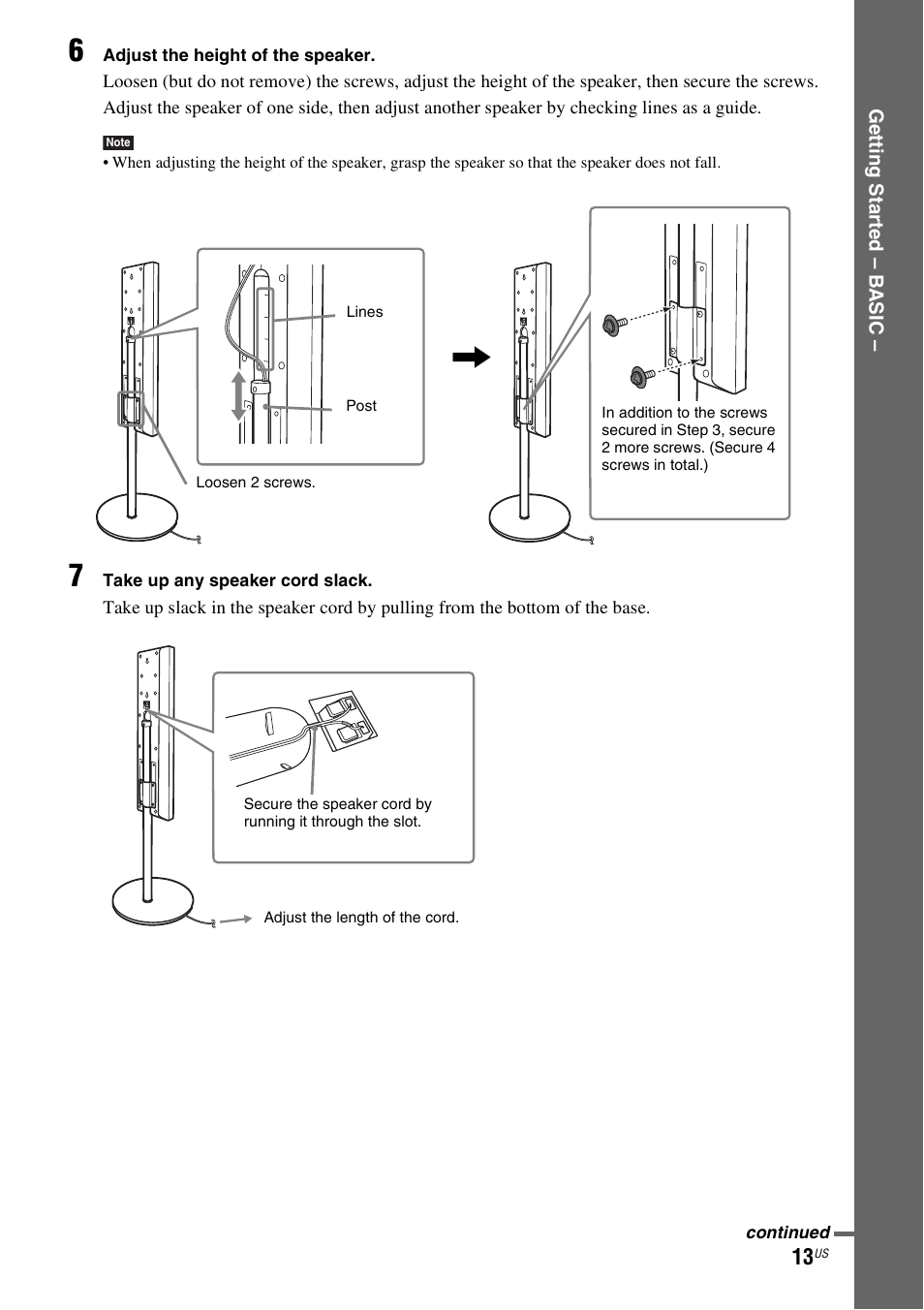 Sony DAV-HDX465 User Manual | Page 13 / 108