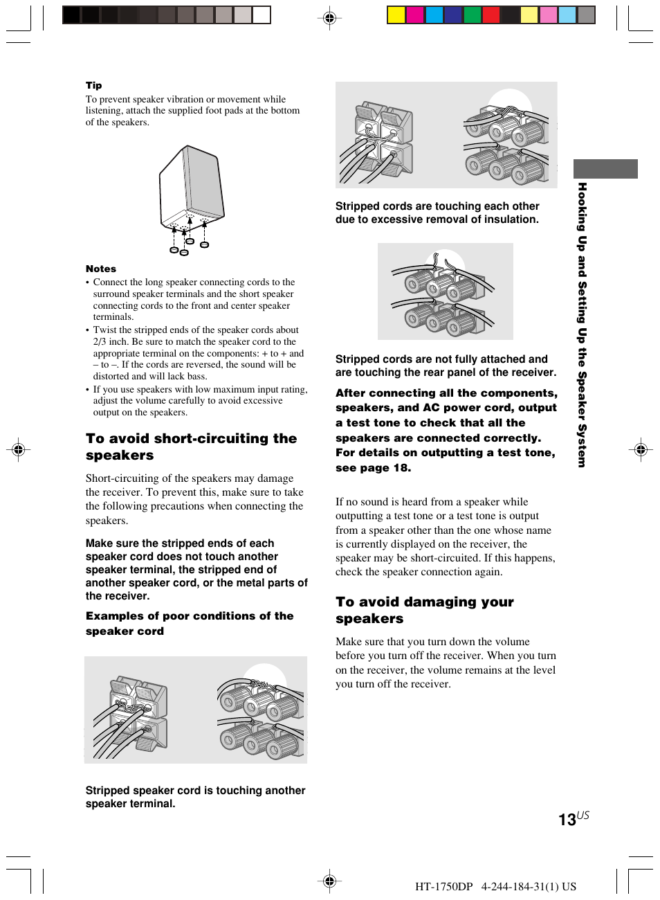 Sony HT-1750DP User Manual | Page 13 / 48