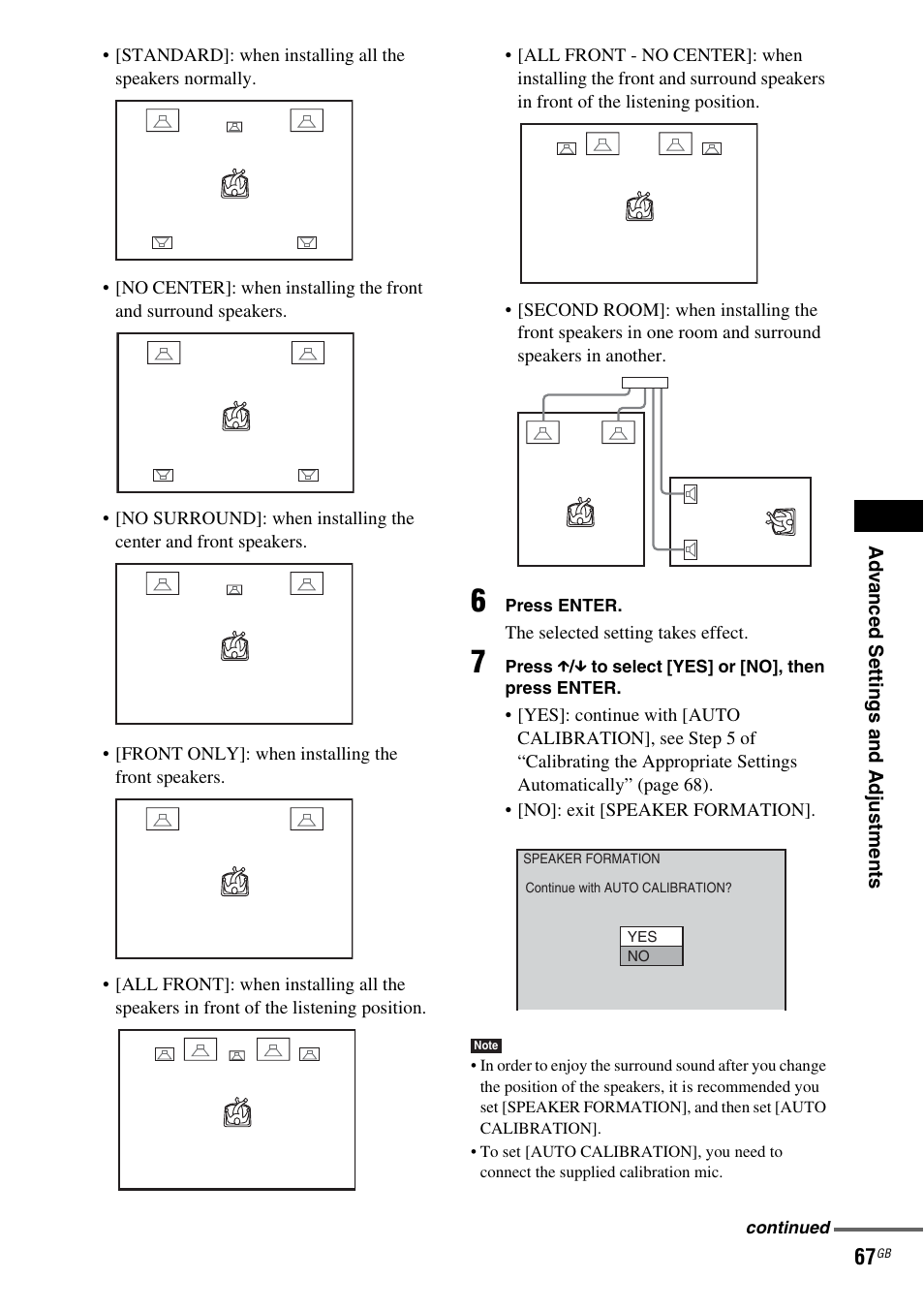 Sony DAV-DZ110 User Manual | Page 67 / 100