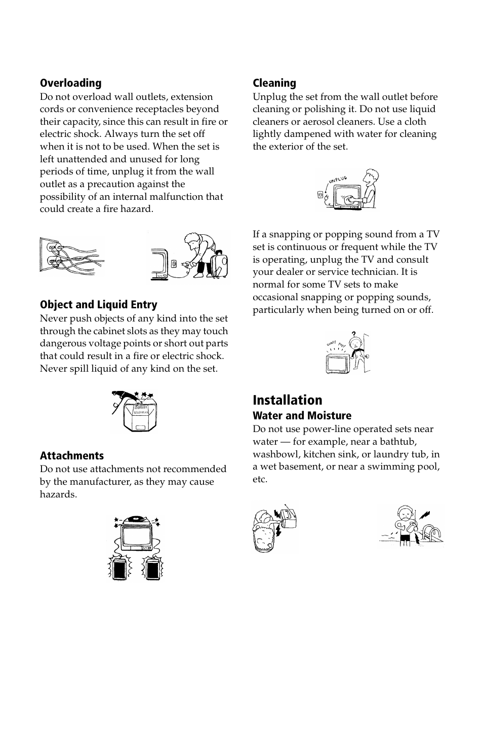 Installation | Sony KV 13M42 User Manual | Page 6 / 48
