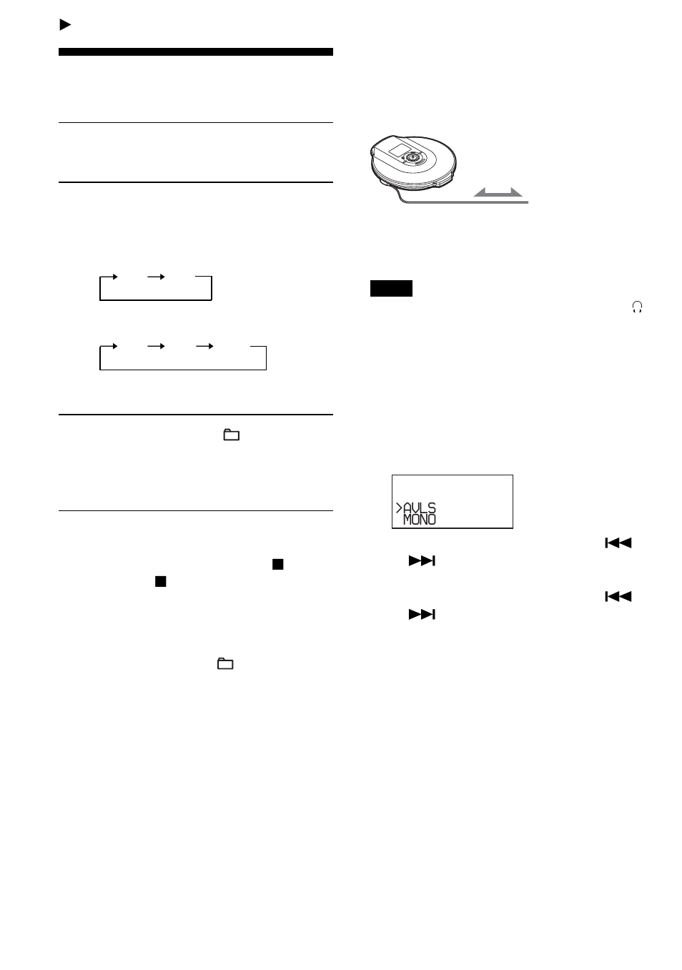 Using the radio, Listening to the radio | Sony Atrac3/MP3 CD Walkman D-NF600 User Manual | Page 28 / 44