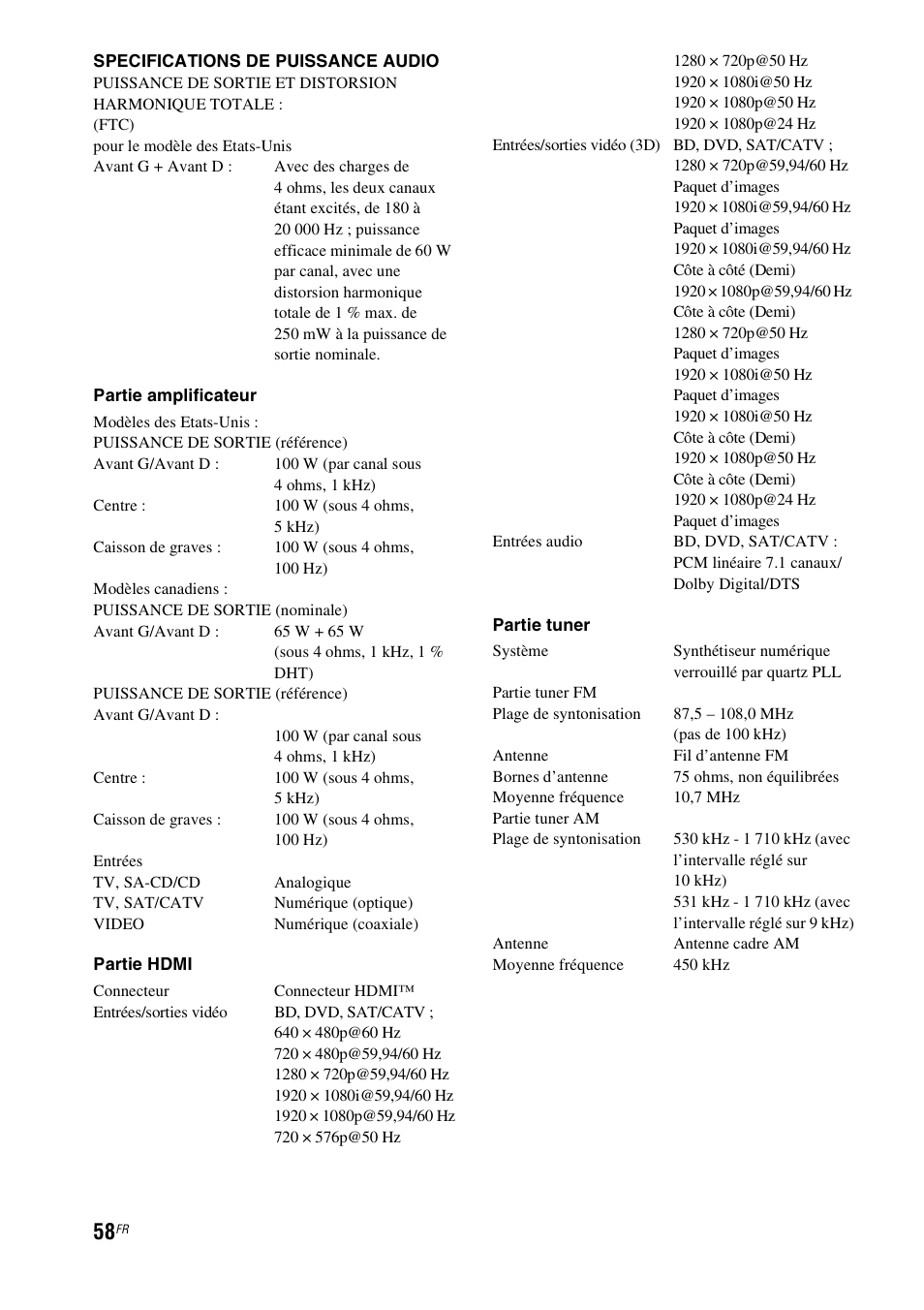 Sony HT-CT350 User Manual | Page 114 / 180