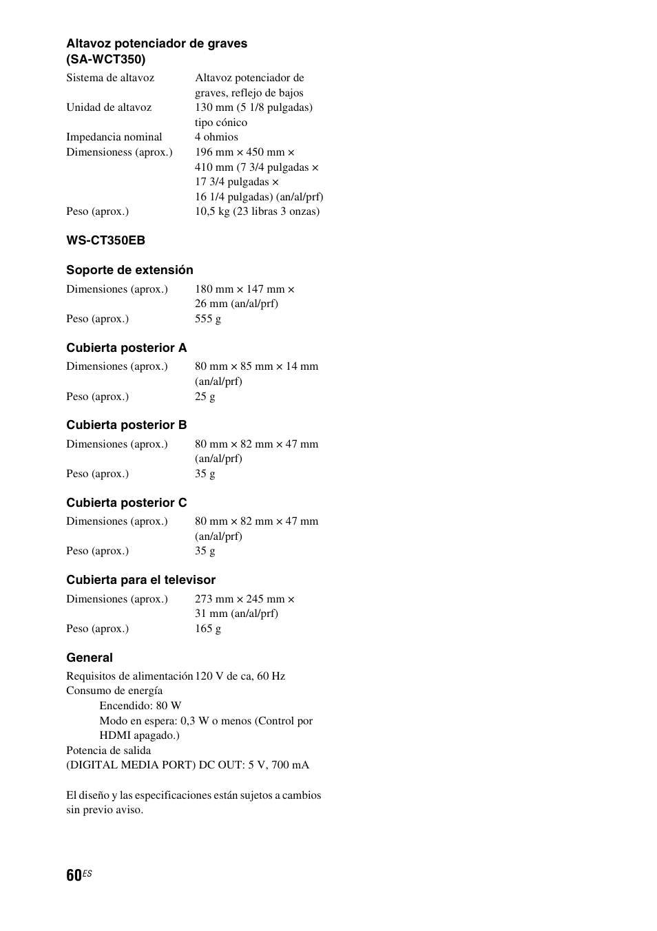 Sony HT-CT350 User Manual | Page 176 / 180