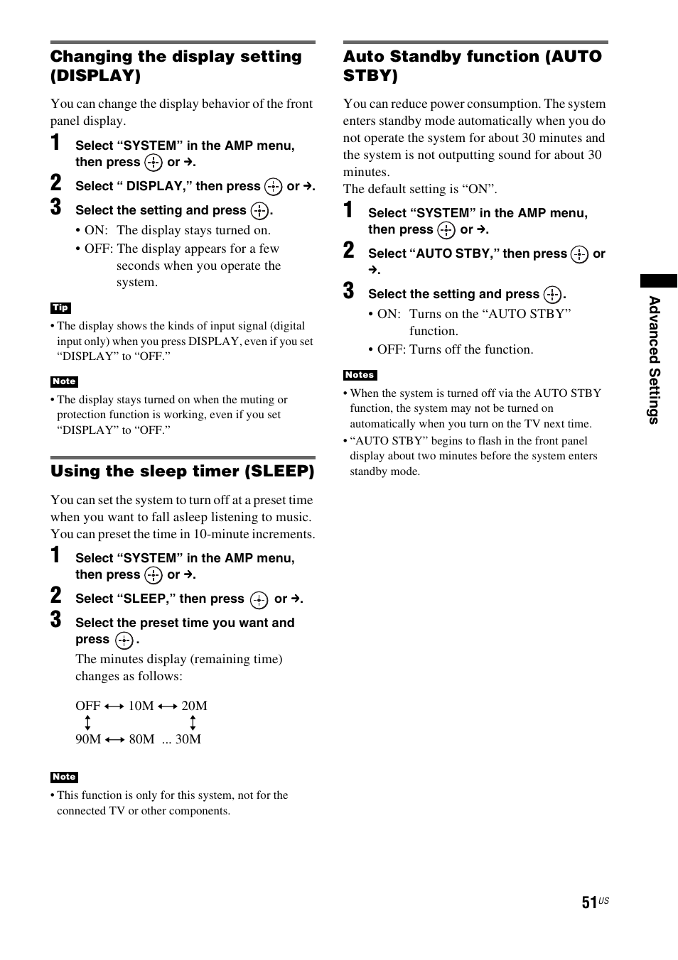 Sony HT-CT350 User Manual | Page 51 / 180