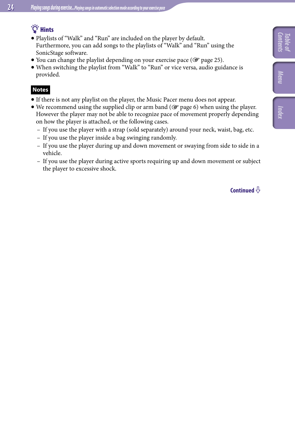 Sony NW-S203F User Manual | Page 24 / 93