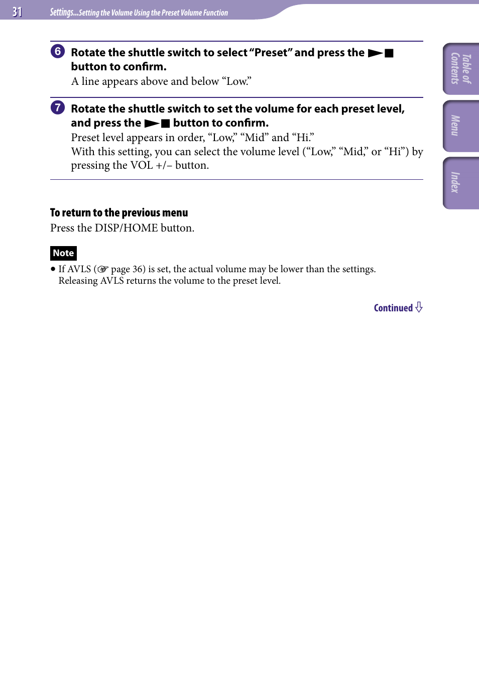 Sony NW-S203F User Manual | Page 31 / 93