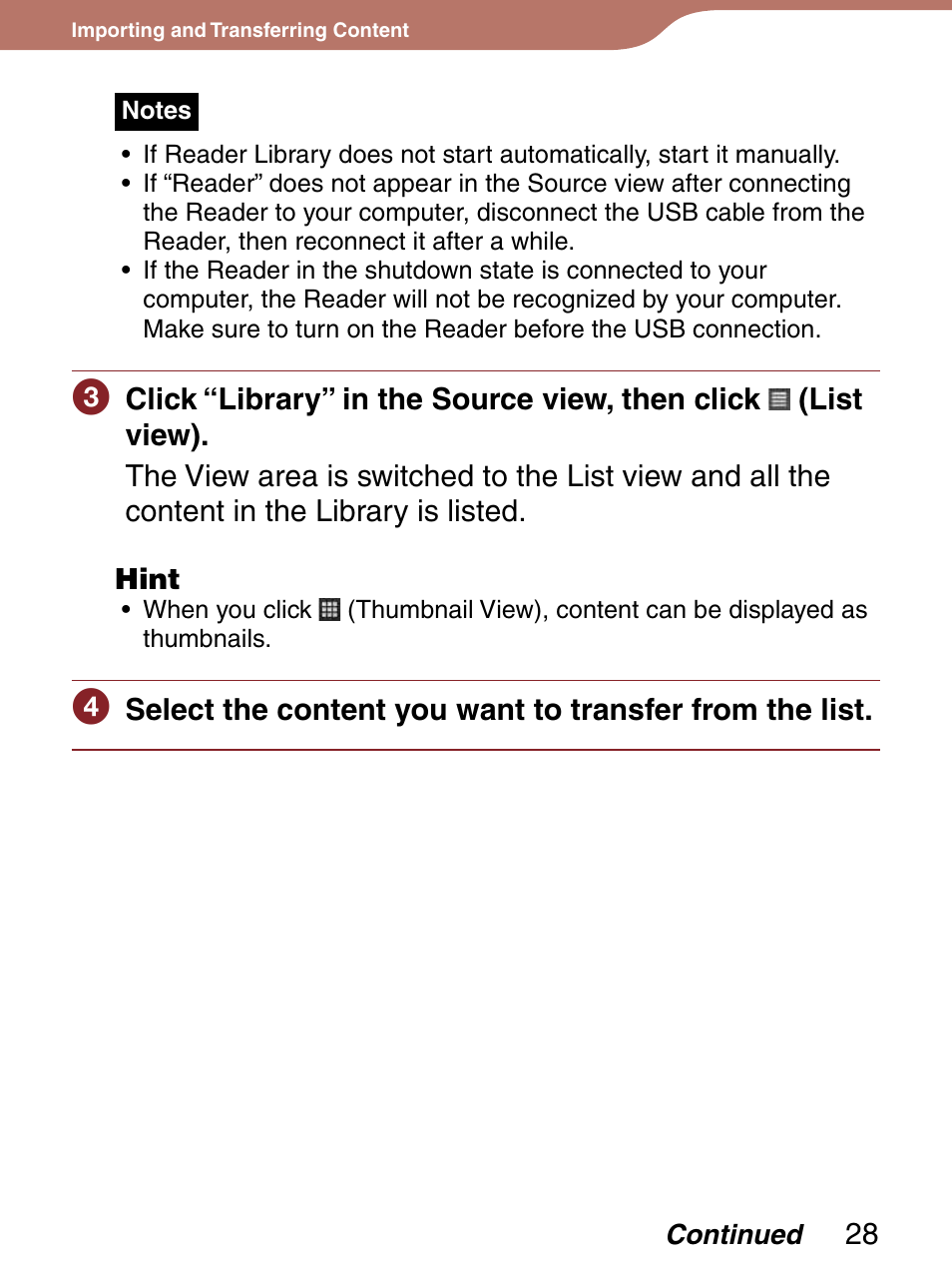 Sony Reader 4-151-151-13(1) User Manual | Page 28 / 92