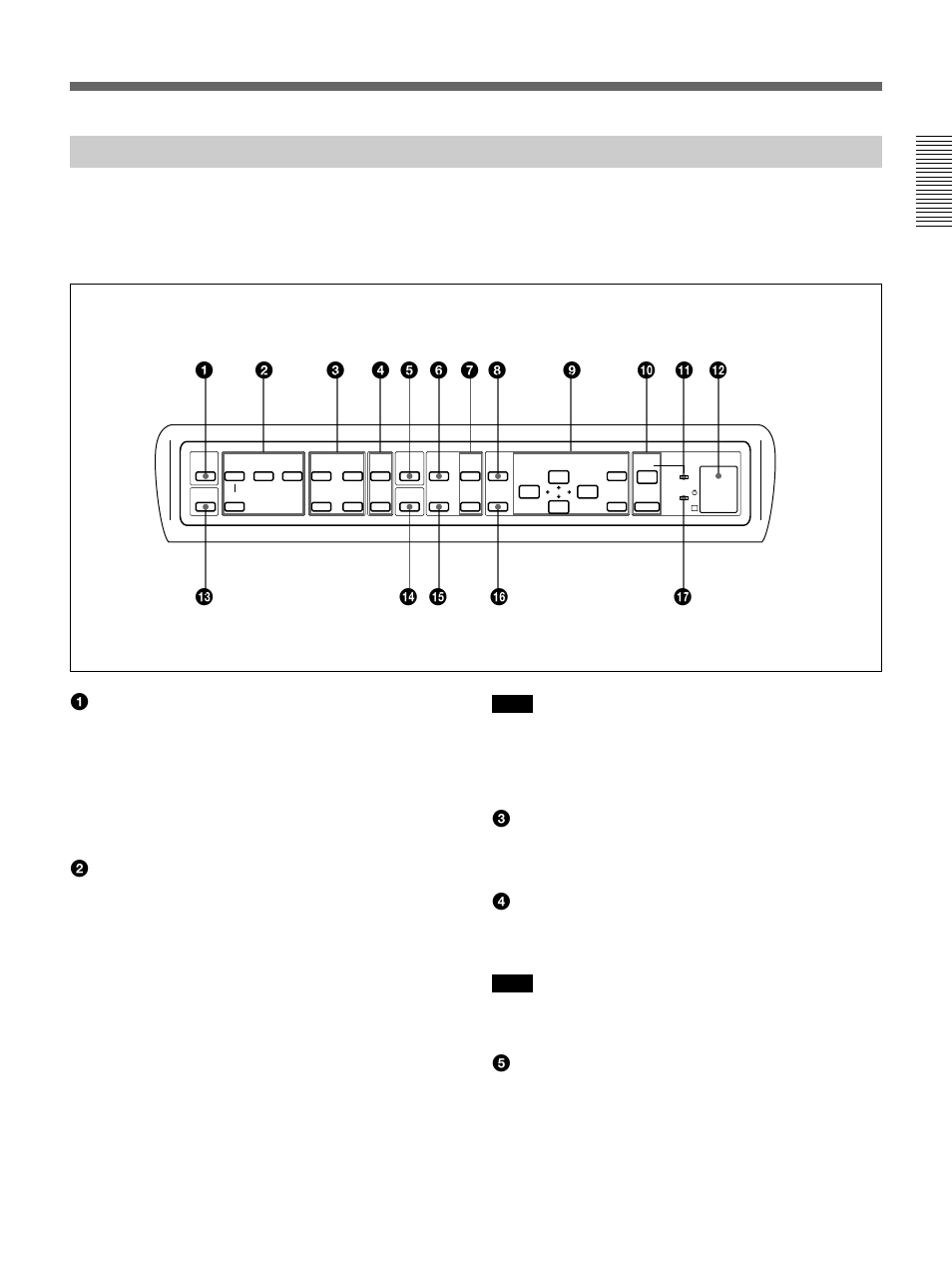 Panel de control, Nota | Sony VPH-D50HTM User Manual | Page 101 / 140