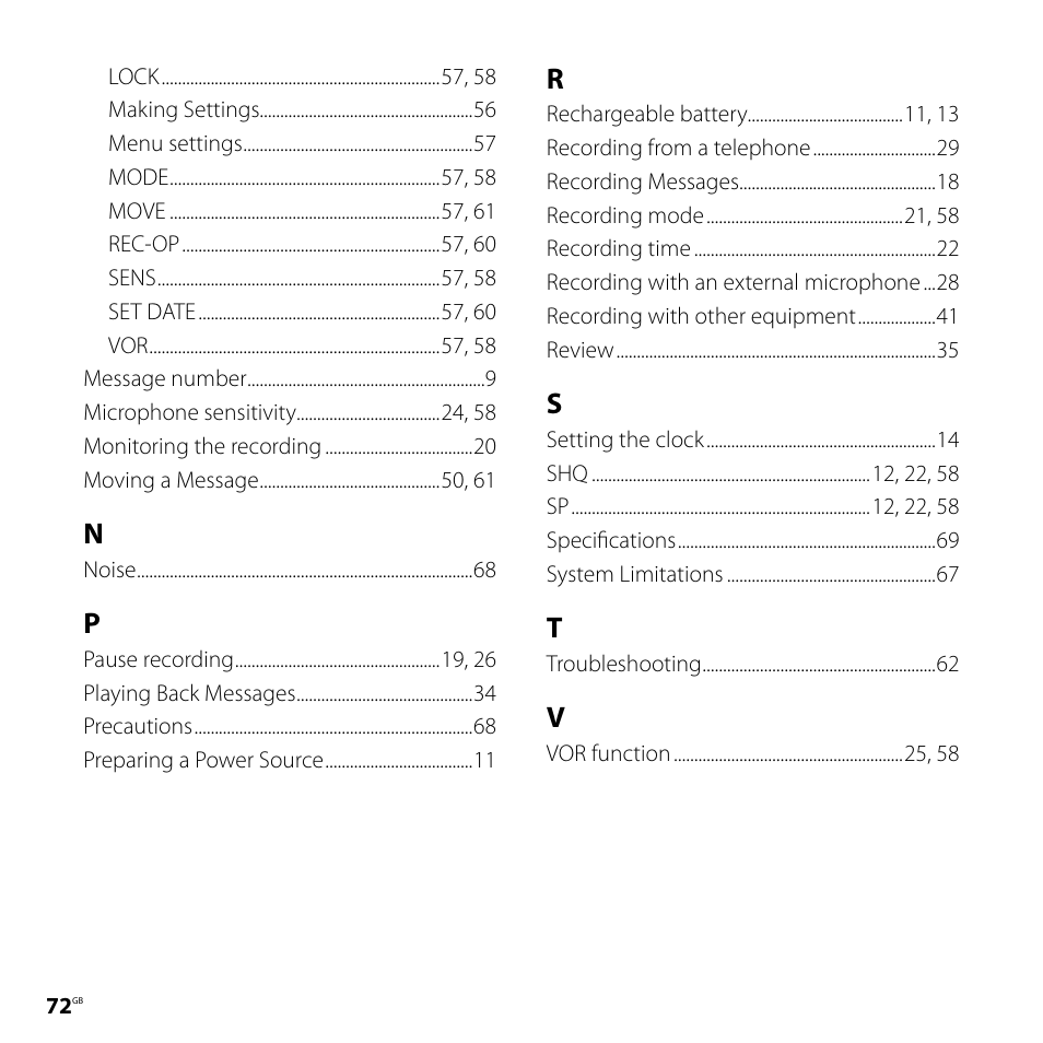 Sony 4-113-168-11(2) User Manual | Page 72 / 76