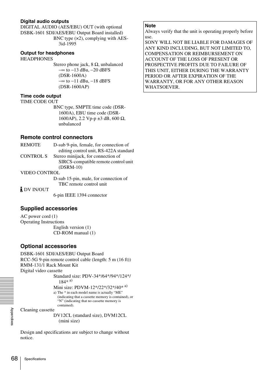 Sony 3-869-574-12(1) User Manual | Page 68 / 73