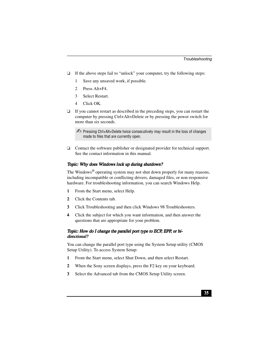 Sony PCV-R556DS User Manual | Page 35 / 62