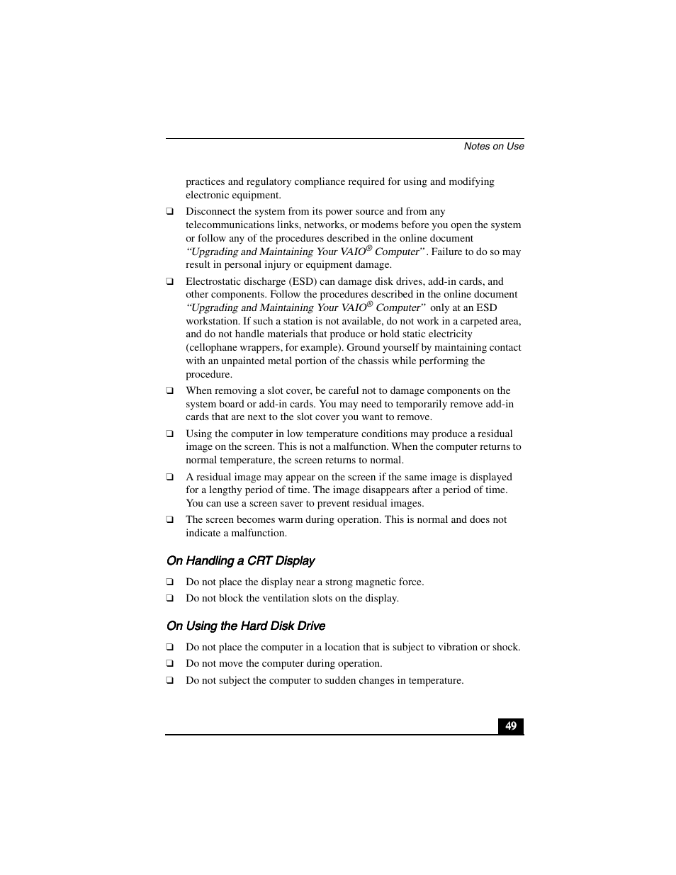 Sony PCV-R556DS User Manual | Page 49 / 62