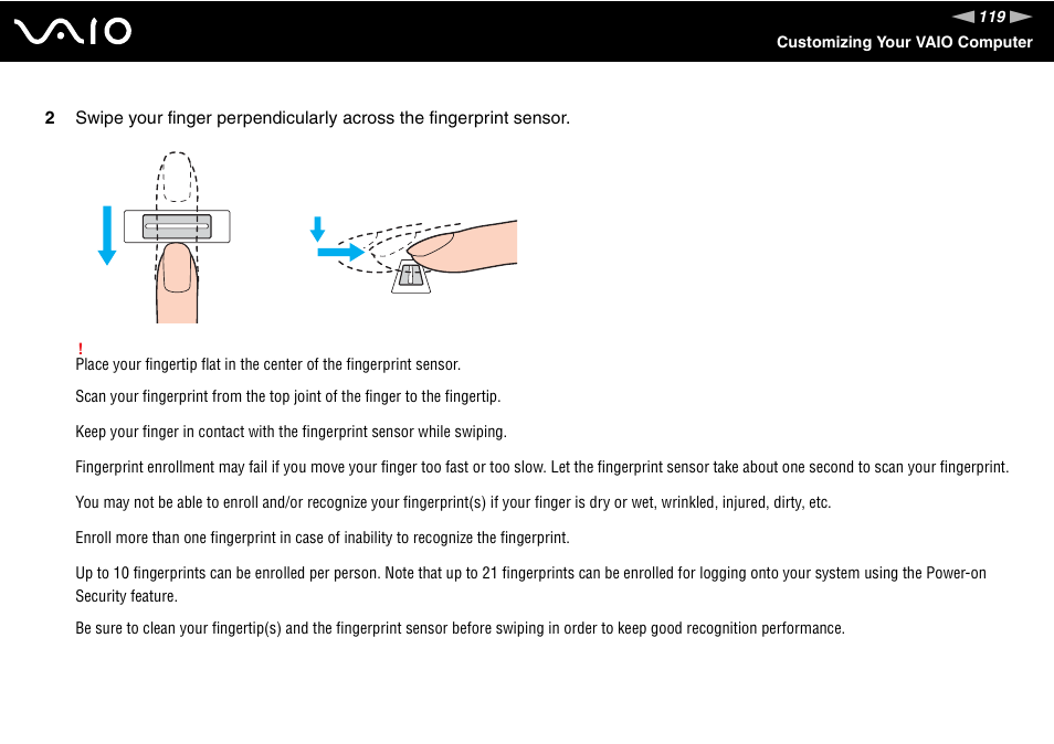 Sony VGN-TZ10 User Manual | Page 119 / 226
