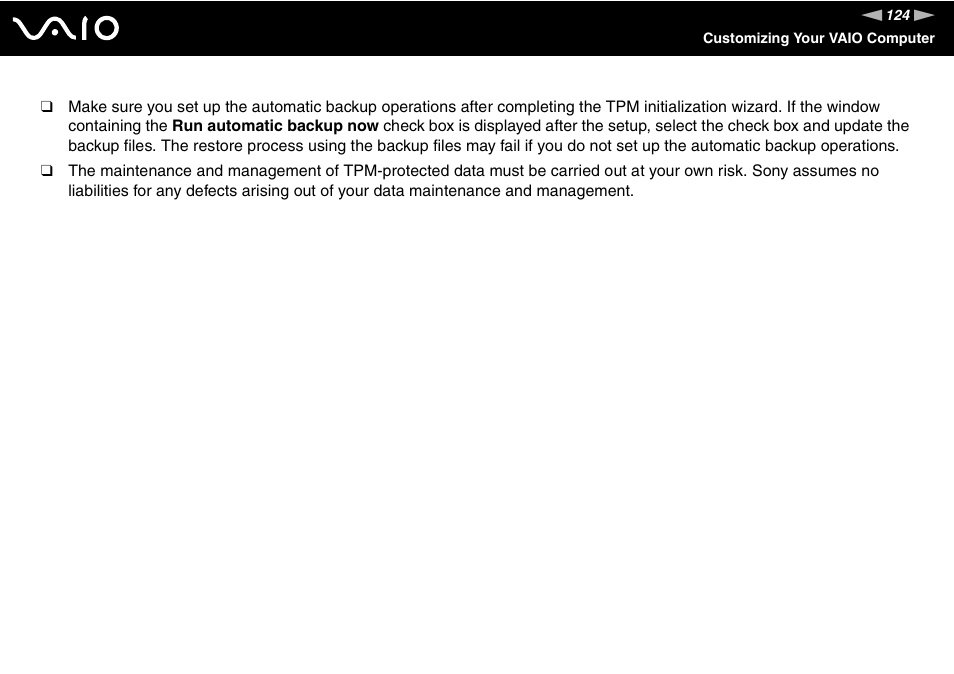 Sony VGN-TZ10 User Manual | Page 124 / 226