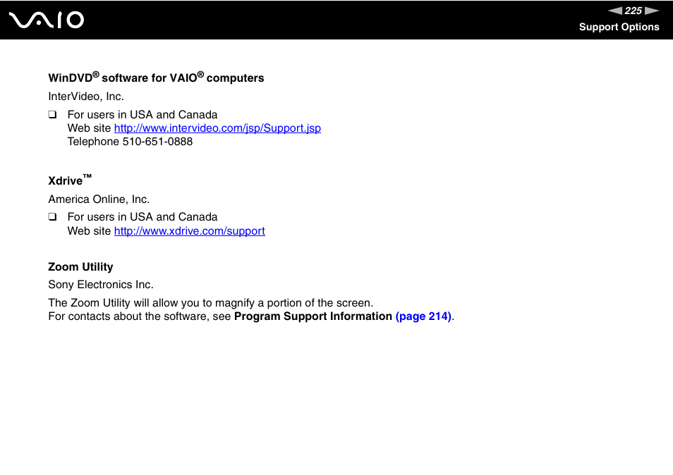 Sony VGN-TZ10 User Manual | Page 225 / 226