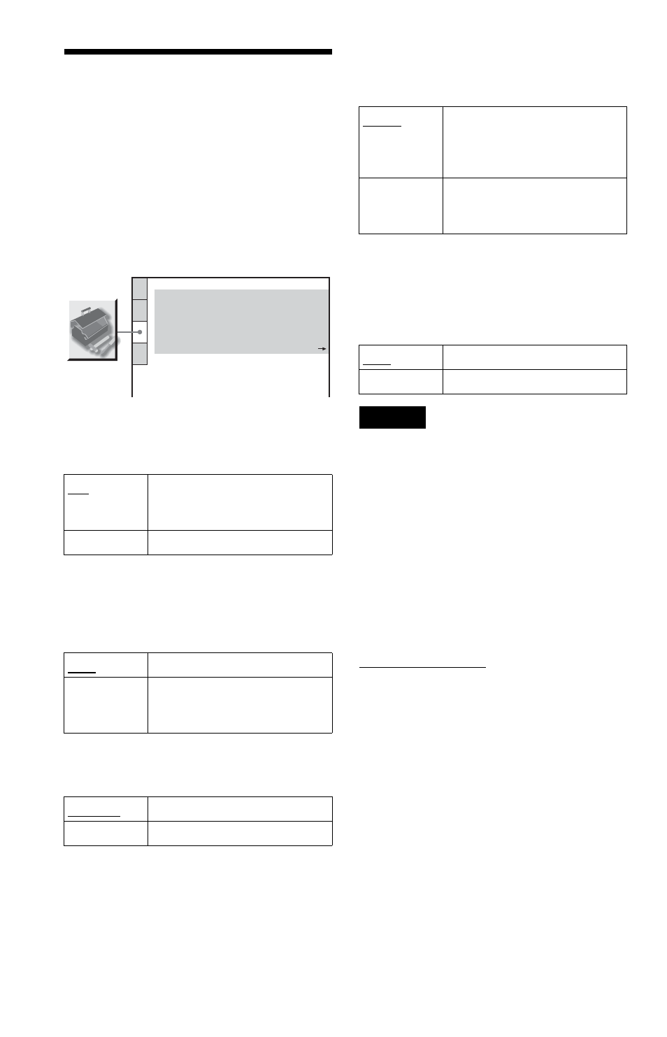 L1 - custom settings (custom setup), Custom settings (cus, Custom settings | Custom setup) | Sony DVP-NS36 User Manual | Page 64 / 76