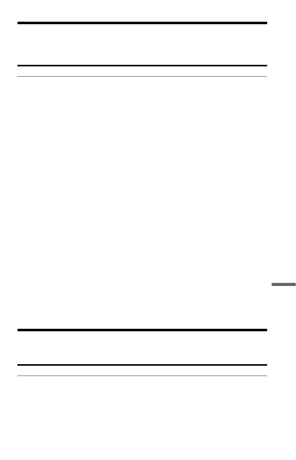 L1ac - language code list, L1ac - parental control area code list, Language code list parental control area code list | Language code list, Parental control area code list | Sony DVP-NS36 User Manual | Page 73 / 76
