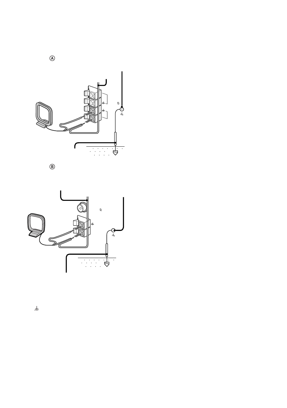 Am antenna, Important | Sony MHC-GRX8 User Manual | Page 11 / 52
